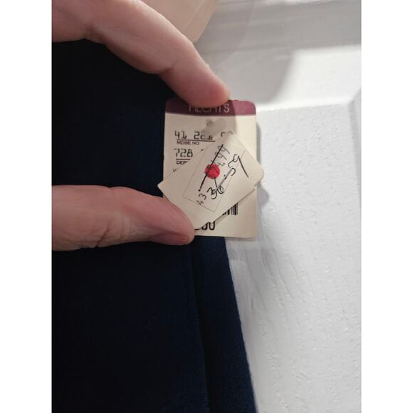 NWT Vintage Pendleton Wool Midi Navy Blue Skirt New with Tag Size 6 - Picture 5 of 15